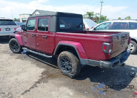 2021 Jeep Gladiator Willys 4X4 из США, поврежденный, VIN 1C6HJTAG5ML556135